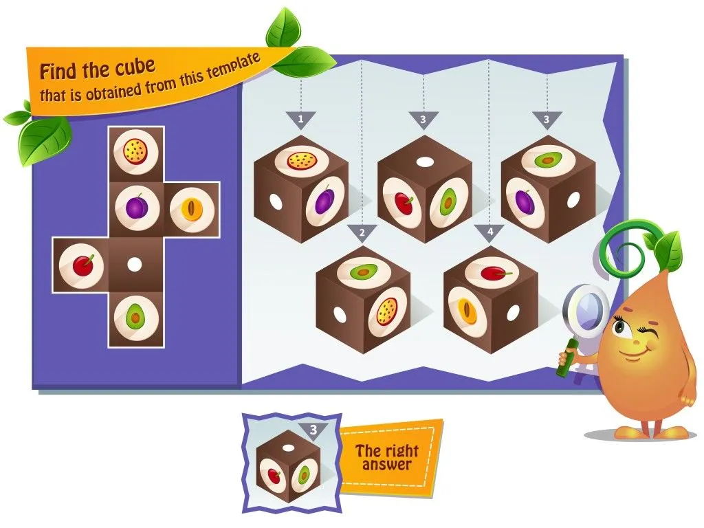 educational game for kids, puzzle. development of spatial thinking in children(rodnikovay)S