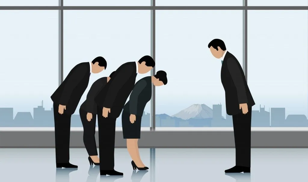 Meeting of Japanese Japanese traditions bow( Morozova Olena)s