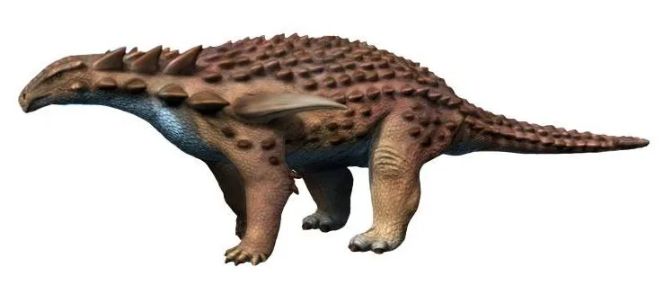 Borealopelta markmitchelli. (Credits: © N. Tamura https://spinops.blogspot.com )