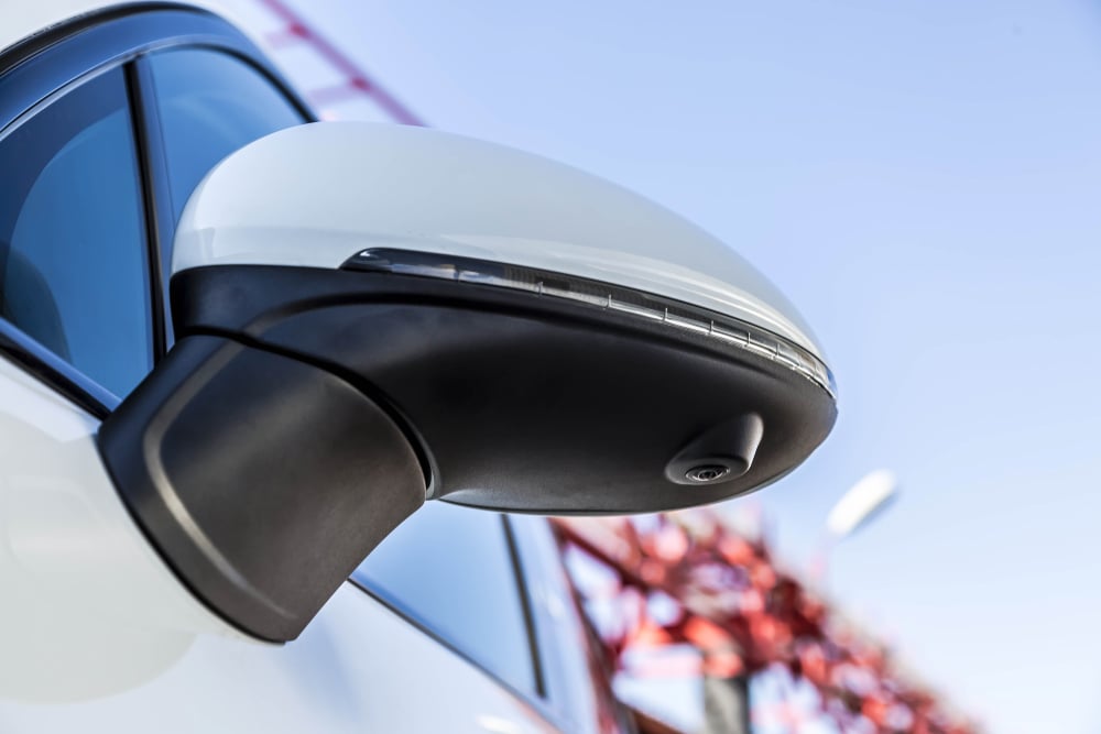 Rear view mirror cover with surround view 360 degrees camera(Dmitry Dven)s