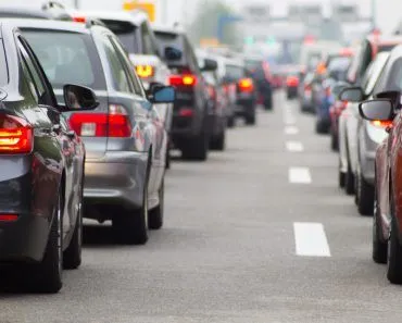Cars on highway in traffic jam(ddisq)S