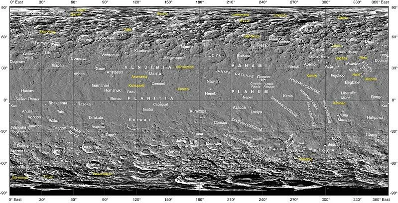 Ceres Map