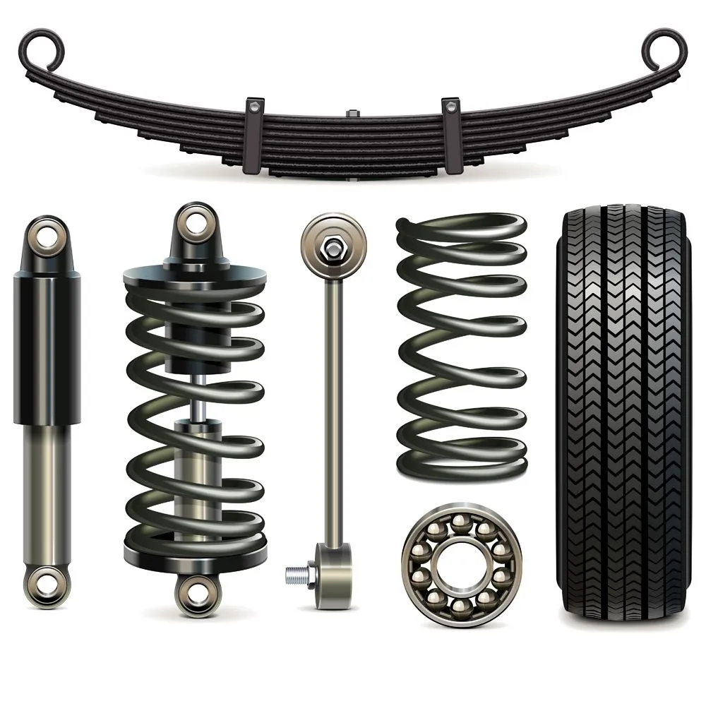 Vector Car Suspension Parts isolated on white background(dashadima)S