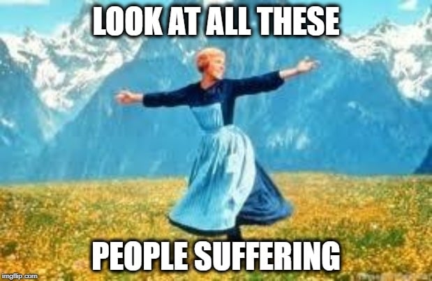 psychopathy lack of empathy schadenfreude meme