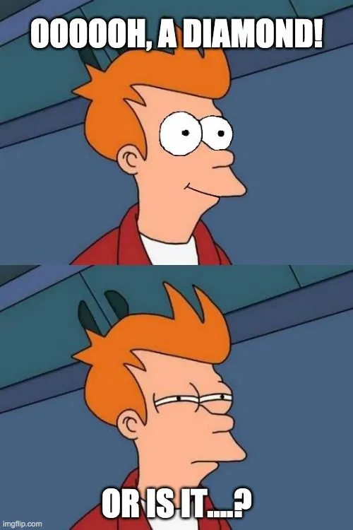 ooooh, a diamond