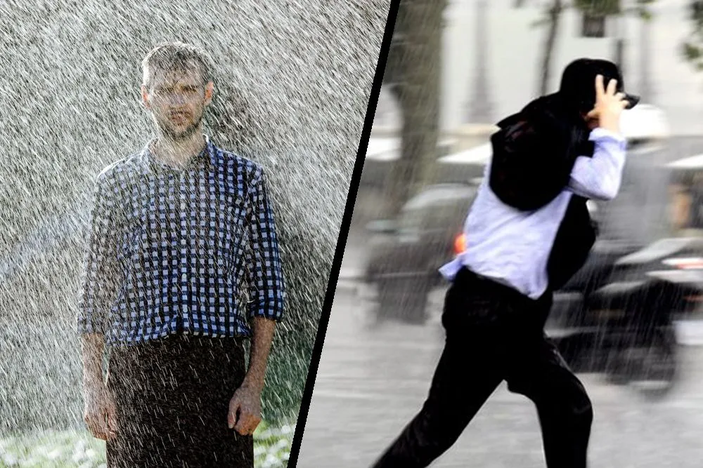 Is It Better To Run In The Rain Than To Just Stay Stand Still?