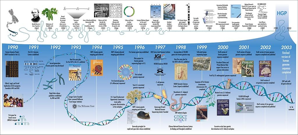 Human Genome Project Timeline