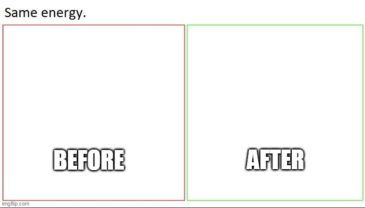 AFTER BEFORE meme