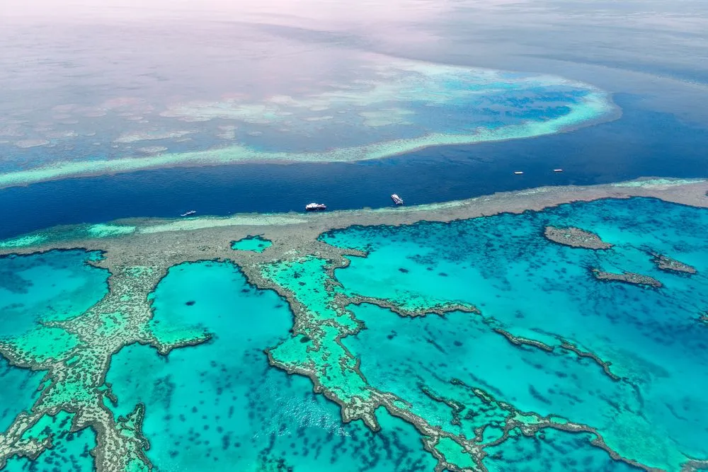 Aerial view of the Great Barrier Reef(superjoseph)s