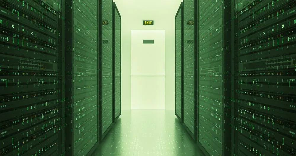 Server Racks In a Modern Data Center(yucelyilmaz)S