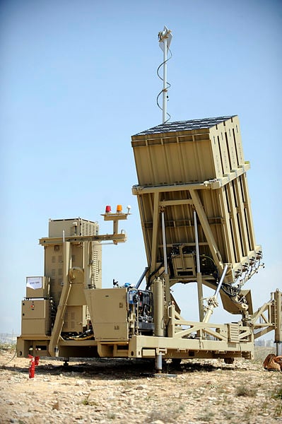 Iron Dome Battery Deployed Near Ashkelon