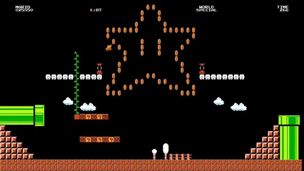 mario 8 bit game