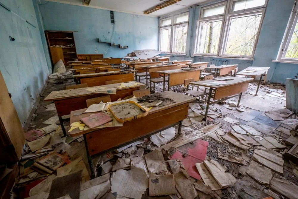 Chernobyl,Zone.,Nuclear,Danger.,Ghost,City,Prypiat.,Lost,Place.,Ukraine.