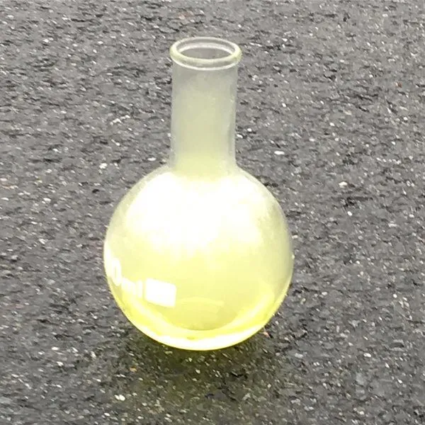 Chlorine gas in high concentration