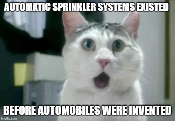 AUTOMATIC SPRINKLER SYSTEMS EXISTED mee