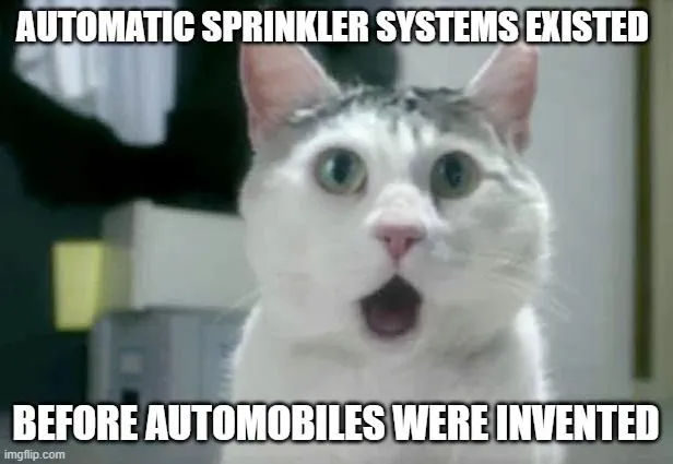 AUTOMATIC SPRINKLER SYSTEMS EXISTED mee