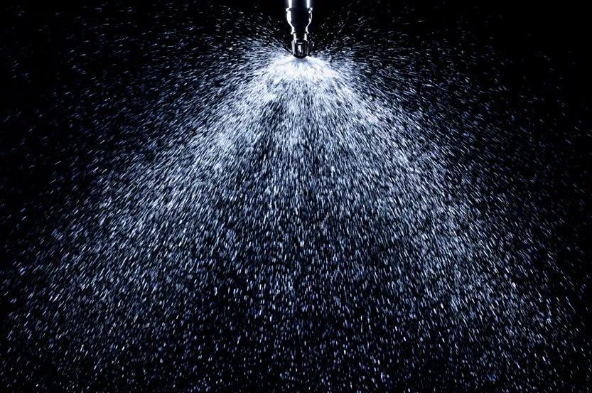 Water Splashing out of Water Sprinkler