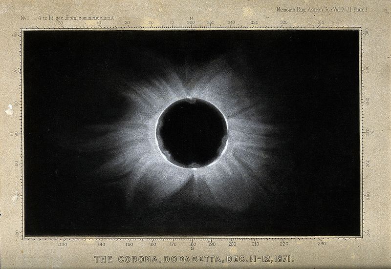 the corona of the sun