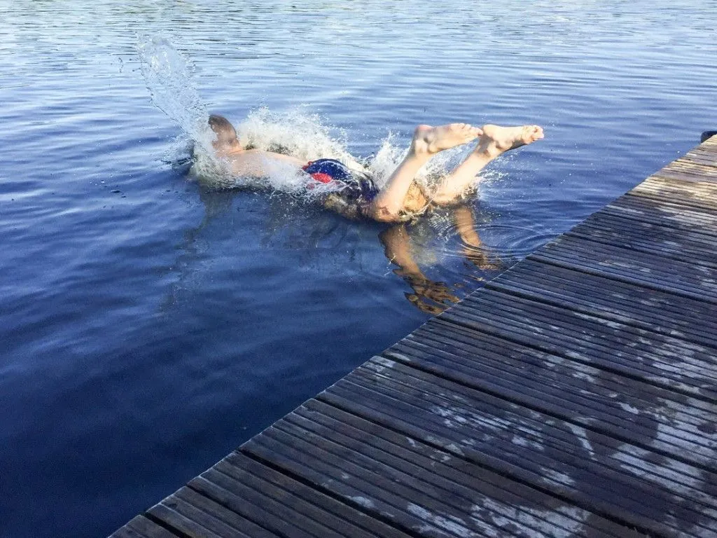 Why Does Water Feel Like Concrete When You Belly Flop Into It?