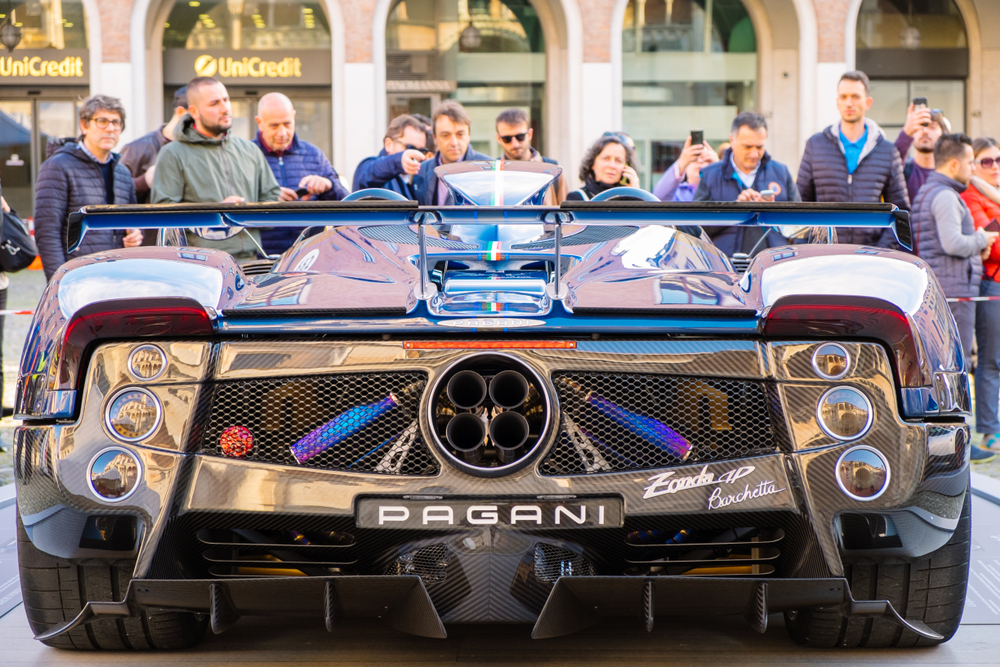 Modena,,Italy,-,May,,2019.,Rear,View,Of,A,Beautiful