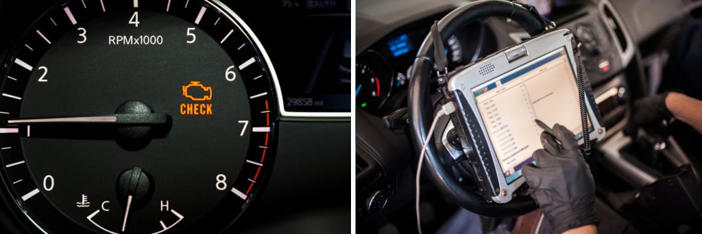 EVAP issues can often cause fault lights to come On board diagnostics issue fault codes that can be read on peripheral devices