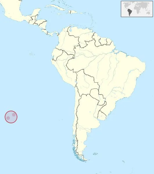 Easter Island in South America