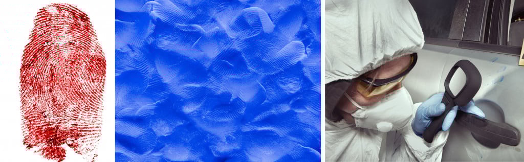 Patent, Plastic and Latent Fingerprints