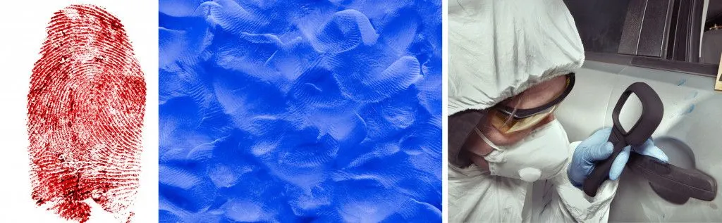 Patent, Plastic and Latent Fingerprints