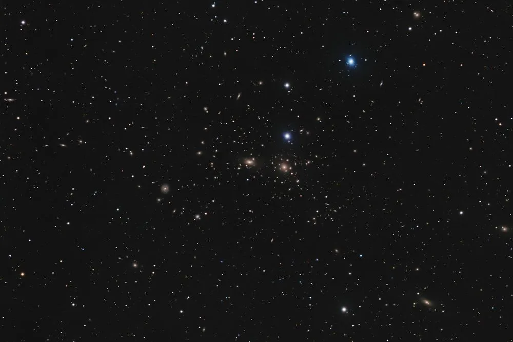 Coma,Galaxy,Cluster,Or,Abell,1656,In,The,Constellation,Coma