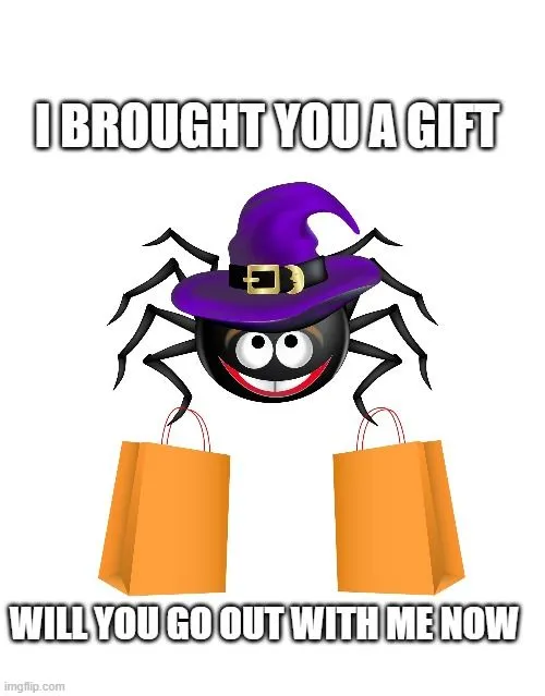i brought you a gift meme