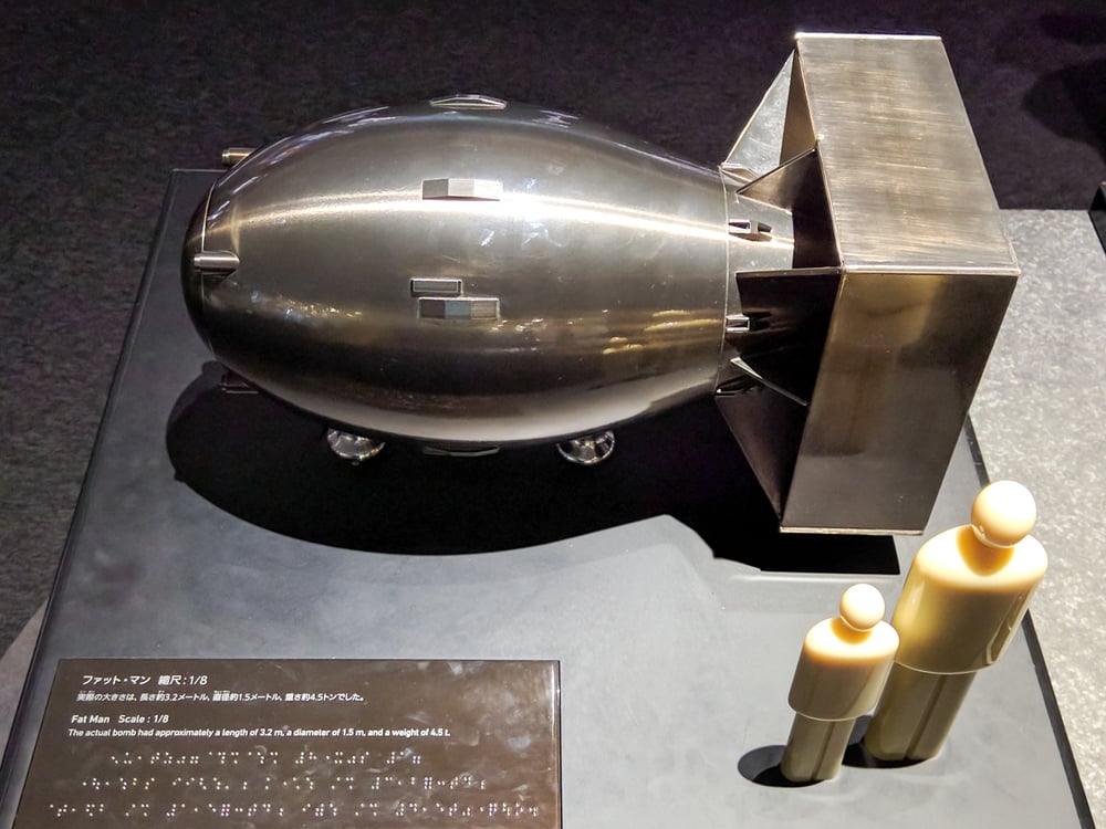 Hiroshima,,Japan,-,April,10,,2018:,Model,Of,The,Atomic