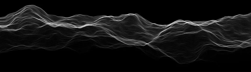 Abstract wave background. Music or sound illustration