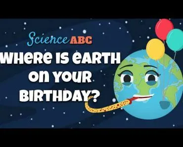 Does Earth come back to the same spot on your birthday?