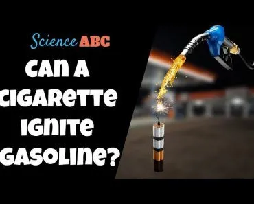 Can A Cigarette Ignite A Puddle Of Gasoline?