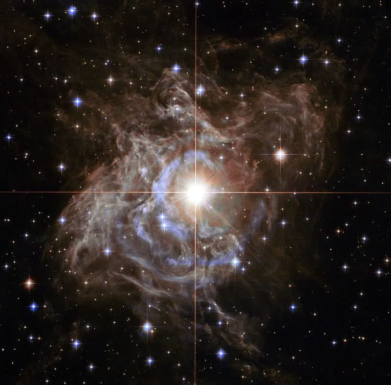 Hubble image of variable star RS Puppis