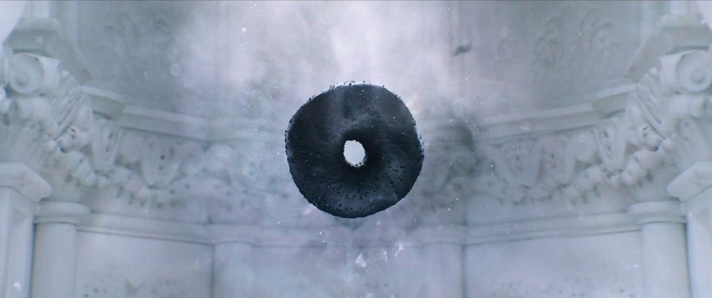 Everything Everywhere black donut