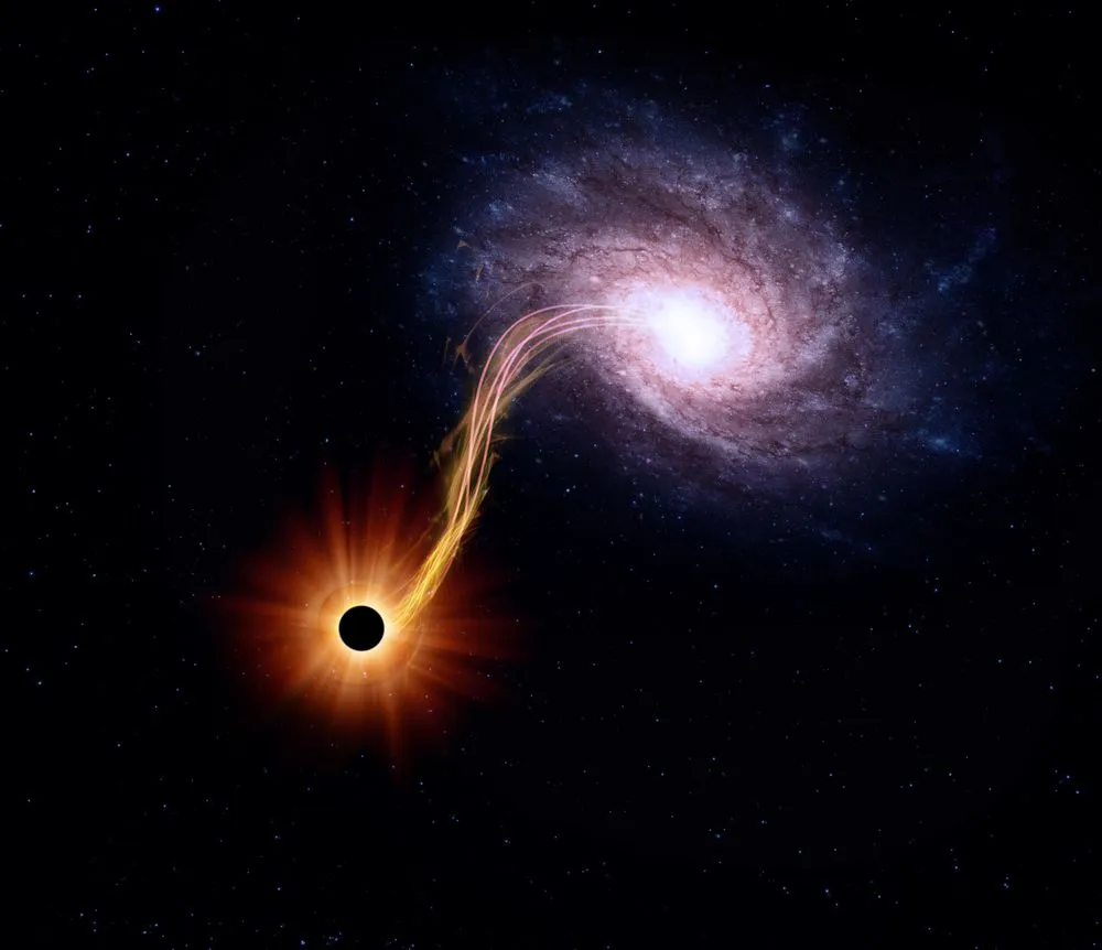 Black hole accreting matter (Credits: Mopic/Shutterstock)