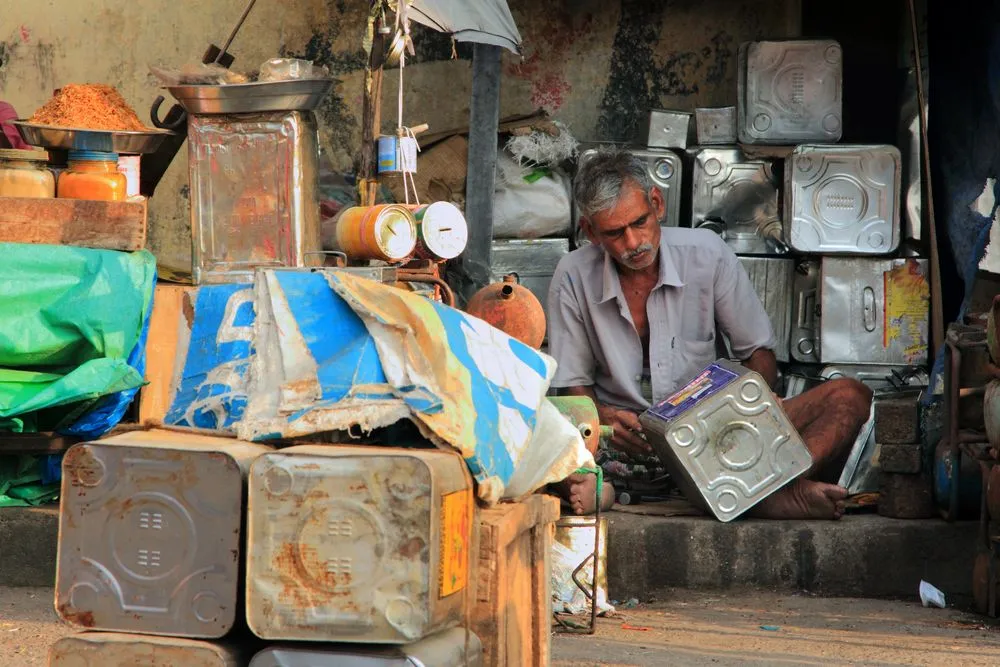 Recycling as an industry thrives on the informal economy in developing countries, as informal workers sell recyclable goods to dealers and industries that operate within the formal private sector. (Credits:AJP/Shutterstock)
