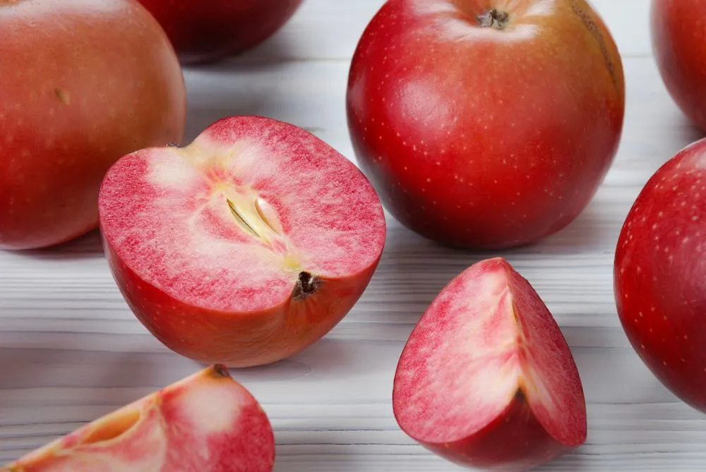 Apple variety Red Love (Credits: VIKTORIUS-73/Shutterstock)