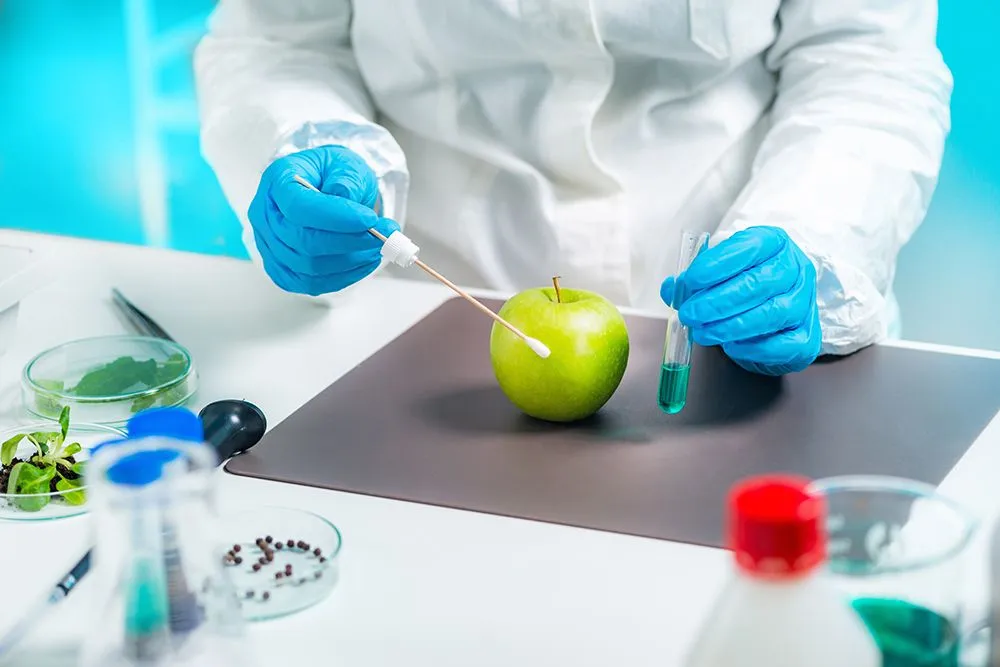 Scientists check for chemical residues in fruits (Credits: Placebopill/Freepik)