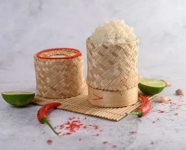 What Makes Sticky Rice Stick?