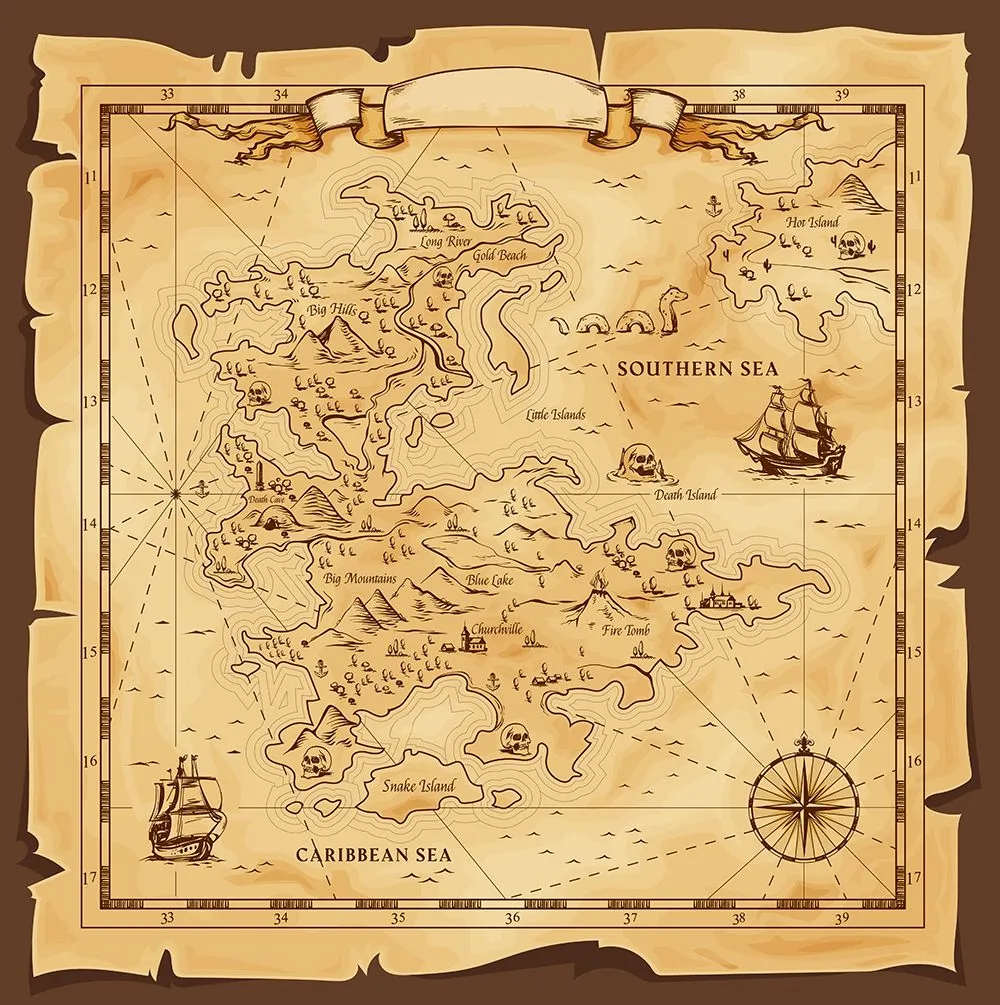 Pirates often had to face great adversity in order to survive, much like ordinary citizens. (Credits: buchan/Freepik)