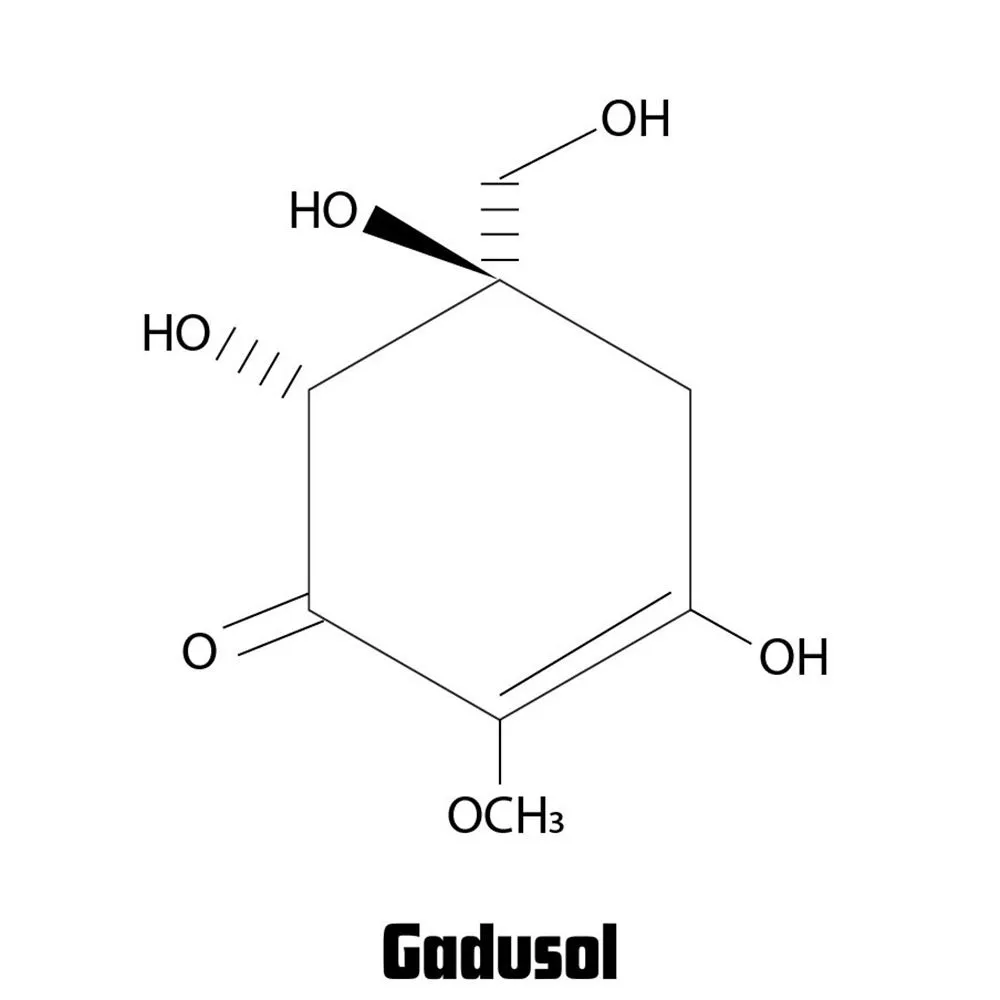 Gadusol is a compound with UV-absorbing properties