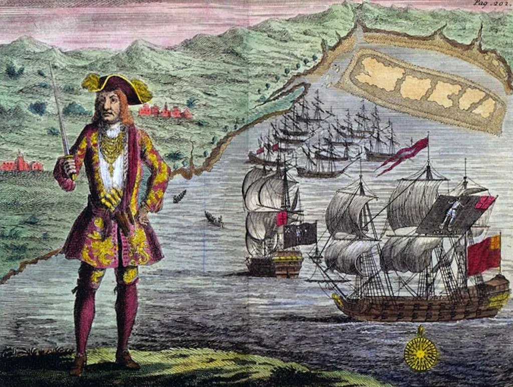 Pirates like John Phillips, Edward Low and Bartholomew Roberts all had articles for governance on the high seas. (Credits: Mark Cartwright/Wikimedia Commons)