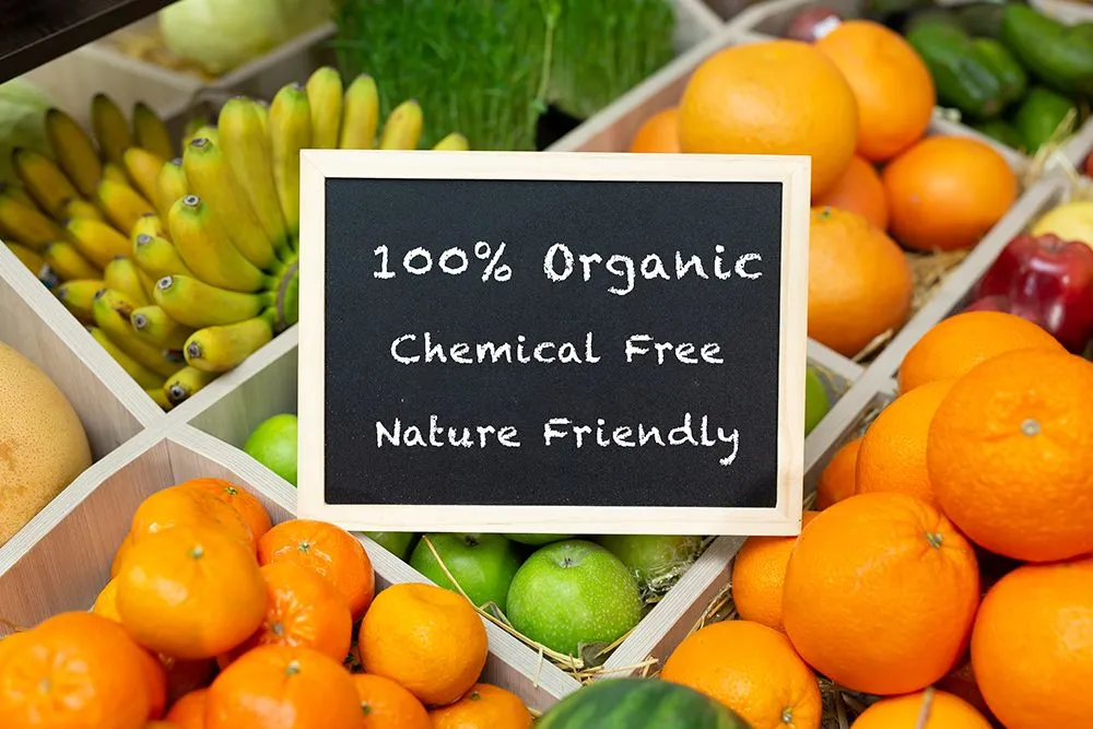 Organic food is marketed as chemical-free and nature-friendly (Credits: studiopeace/Freepik)