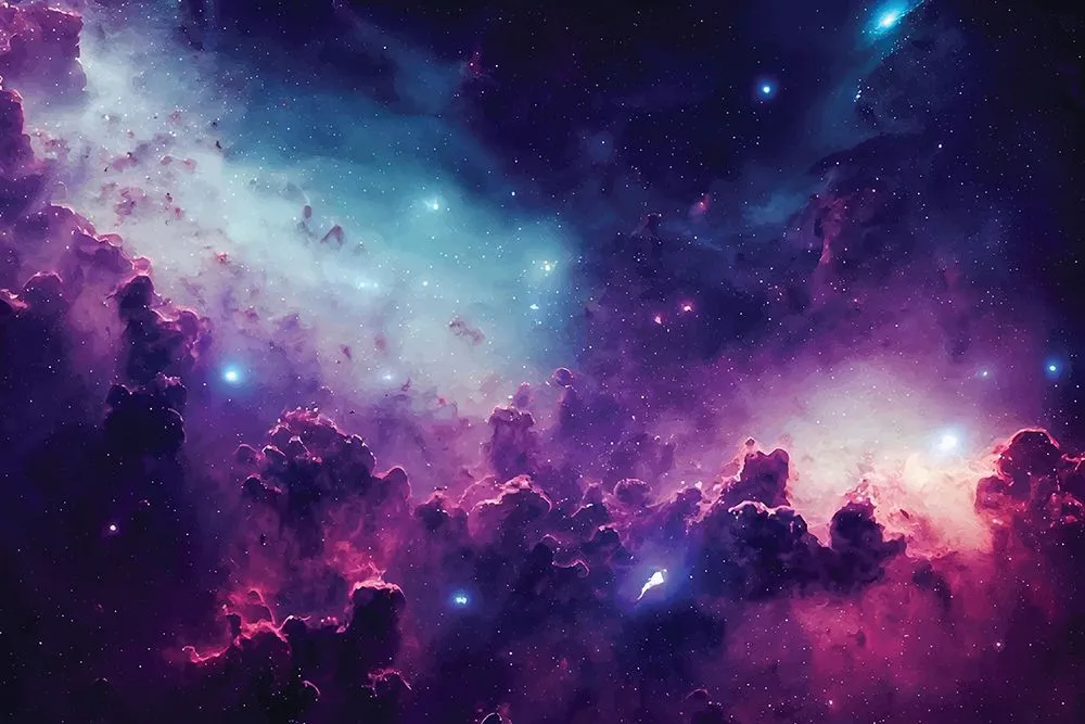 Space dust in a nebula (Credits: Elegant Art/Shutterstock)