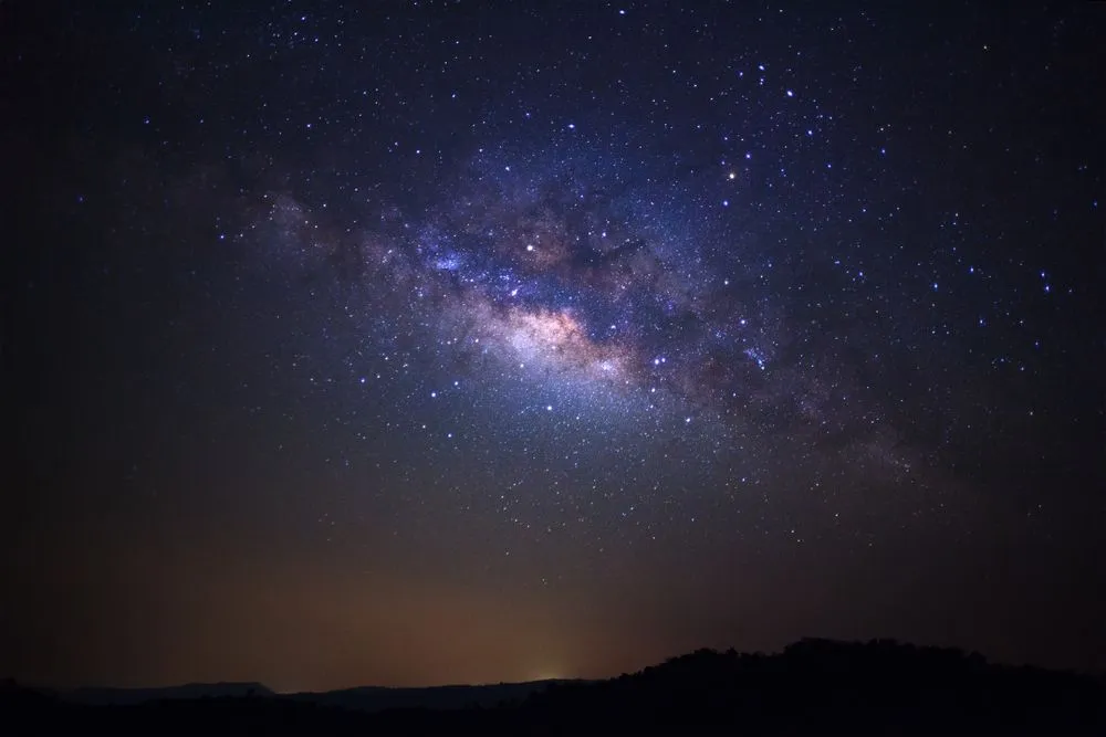 The Milky Way with the dust band visible (Credits: sripfoto/Shutterstock)