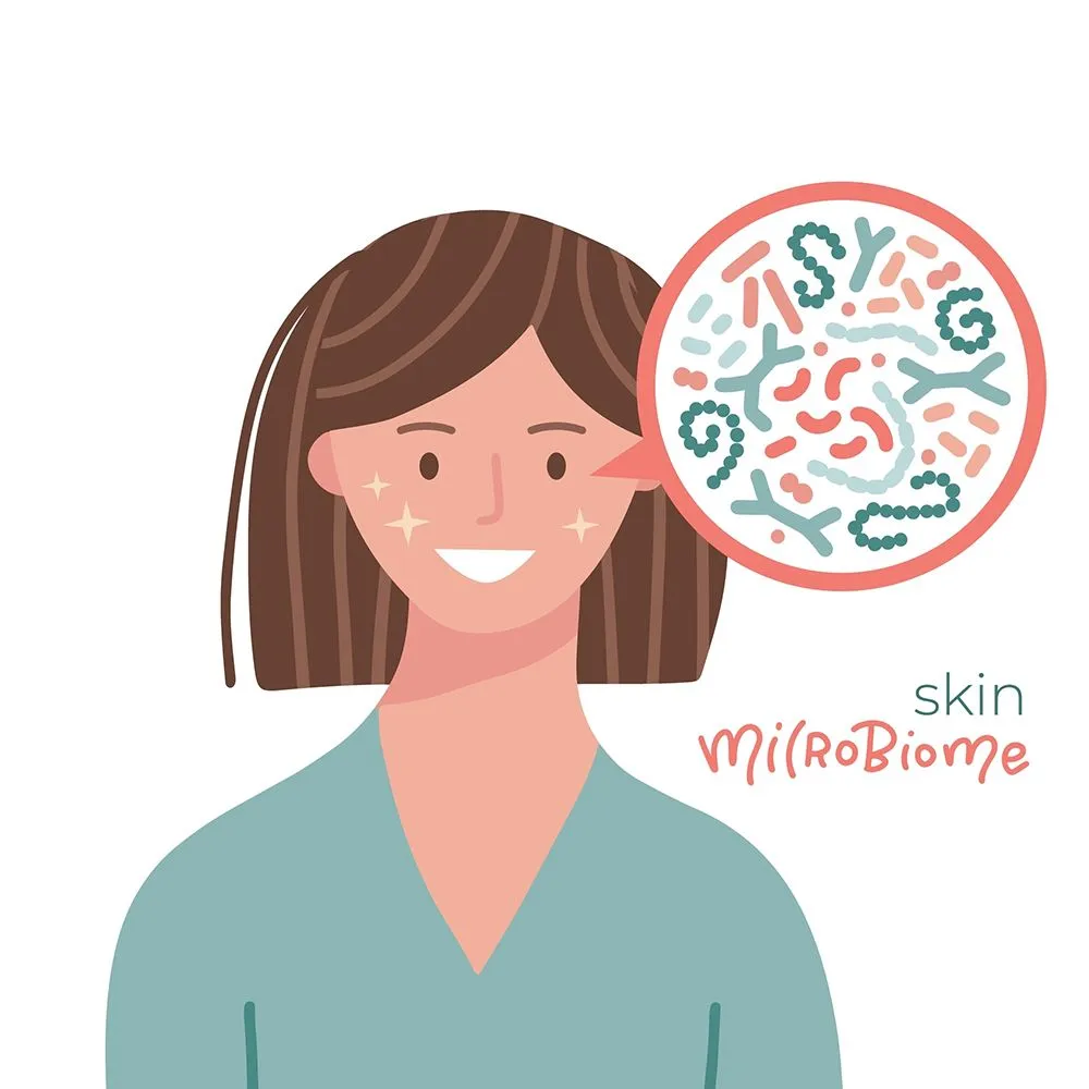 Human skin has over 1,000 species of bacteria on it and some of them are the reason behind your healthy skin (Credits: Lana Sham/Shutterstock)