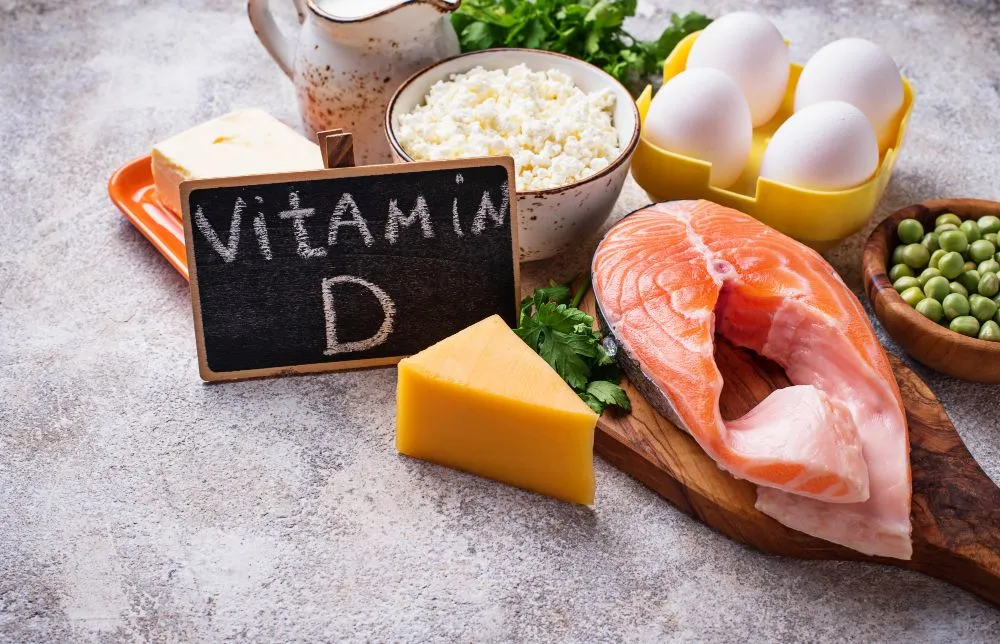 Mushrooms, dairy, eggs, and fish are good sources of vitamin D (Credits: yuliyafurman/Freepik)