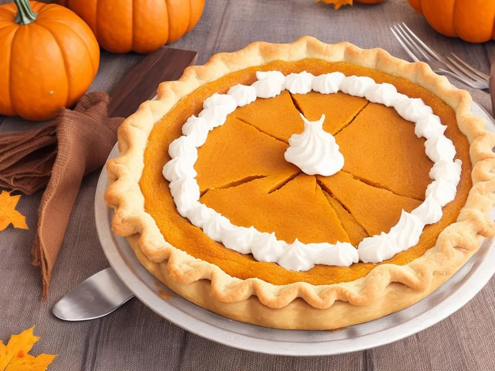 Halloween pumpkins can be used to make pumpkin pies (Credits: deba5080/Freepik)